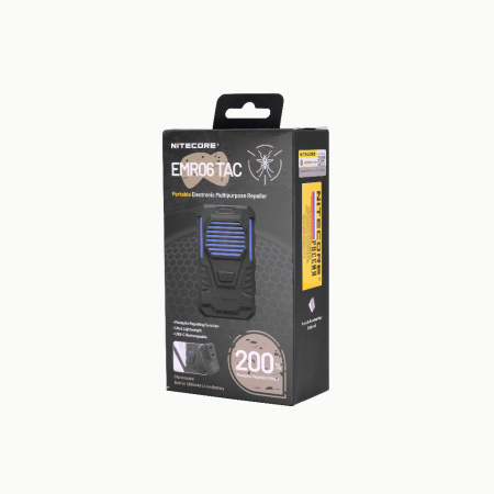ЭлектроФумигатор NiteCore EMR06 TAC FCB2.0 (USB-C 1800mAh/0,67Wh)